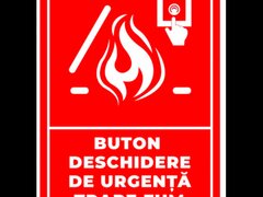 Buton deschidere de urgenta trape fum